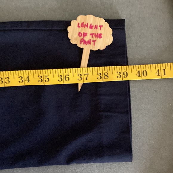 Chico’s Size 1R = 8R blue pull up pants. 2 front pockets Made in Vietnam - Picture 3 of 8